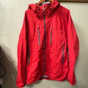REI Red Performance Jacket Lightweight Weather-Resistant